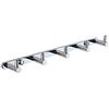 Aothpher Ganci portasciugamani Adesivo 304 in acciaio inox Appendiabiti ganci di asciugamano rack a parete per cucina bagno strumento Cromo gancio ,montaggio a parete