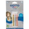 Giotto Tris Matite Colori Metallici Trucchi per Bambini (FILA, 473200)