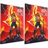 Gamegenic ggs15024ml - 50 standard size sleeves - stranger things - eddie munson (Confezione da 2)