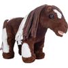 HKM Cuddle Pony Pinto Brown/White One Size