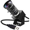 ELP Telecamera USB 4K 1080P@120fps ad alta velocità con CS-Mount 5-50 mm Telezoom 10x obiettivo manuale 12MP fotocamera primo piano