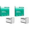 Hansgrohe AddStoris - Gancio asciugamani bagno, portasciugamani, gancio per accappatoio, fissaggio nascosto, accessori bagno, cromo, 41742000 (Confezione da 2)
