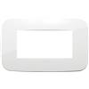 Vimar Placca Round 4 m, Bianco (Confezione da 6)