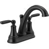 Delta Faucet 2532LF-BLMU Woodhurst Rubinetto per Vasca da Bagno, Nero Opaco