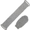 LifgWas 2PCS Guanto Scrub Corpo e Esfoliante per la Schiena in Fibra di Bambù Naturale 100%, Grigio, per Pulizia Profonda e Esfoliazione sotto la Doccia