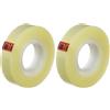Scotch 550 XA004839420 - - 1 rotoli di nastro adesivo trasparente da 12 mm x 33 m, incartati singolarmente (Confezione da 2)
