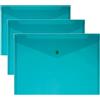 Alevar Buste con Bottone A5 Verde Conf. 5 Pz. (Confezione da 3)