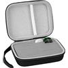 Musiin Guitar Pick Holder Case compatible with Fender Dunlop D'Addario Dunlop Musical Instrument Guitar Accessories, All Size Picks Storage Pouch Box-Bag Only (Black)