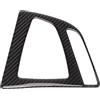 TUCKBOLD Adesivo Pannello Cambio Marce Per BMW 3' F30 F31 12-19 | Nero fibre Di Carbonio, ABS, Per BMW 3GT F34 13-20, Per BMW 4 F32 F33 F36 13-20, Decorazione Interna, Antigraffio