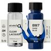 SD COLORS BLU SCURO 8W7 New Touch Up Paint 15 ML RIPARAZIONE GRAFICO PENNELLO COLORE CODICE 8W7 BLU SCURO (VERNICI+LACQUA)