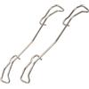 AERZETIX - C71249 - Kit di accessori, pastiglie freno a disco - compatibile con numeri OE 6531187