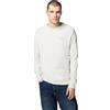 Tommy Jeans Uomo Maglietta a Maniche Lunghe Slim Chest Linear in Cotone, Grigio (Lt Grey Htr), M