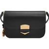 Fossil Lennox - Borsa a tracolla in pelle con patta, da donna, Small