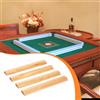 4x Porta Mahjong in legno, robusto supporto per Mahjong per le serate di