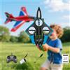 Aereo RC con rotazione a 360°, aereo telecomandato per principianti, bambini