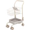 Carrello della spesa per bambini, giocattolo per giocare a ruolo, carrello