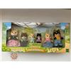 Calico Critters Sylvanian Families Shiba Inu Dog Family Brushwood set 6 figure epoca miniatura