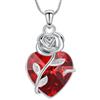AIWENXI Gioielli per cremazione a forma di cuore, urna di nascita, collana per cenere, in acciaio inox, per cenere, ricordi, ceneri umani, urne, 20 inches / 56 centimeters, Acciaio inossidabile