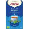YOGI TEA GmbH Yogi Tea Piacere del Respiro Infuso Ayurvedico Eucalipto e Timo Biologico