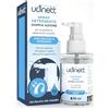 Udivita Spray per Apparecchi Acustici 30ml Udinett - Detergente Spray con Spazzola contro Cerume e Sporco - Effetto Igienizzante Immediato - Pulizia Auricolari Cuffiette Bluetooth - Formula Senza Alcol
