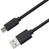 PremiumCord Cavo di Collegamento USB 3.2 Gen 2, Cavo Dati Superspeed Fino a 10 Gbit/s, Cavo di Ricarica Fino a 3 A, Potenza 60 W, USB Tipo A Maschio a USB Tipo C Maschio, Colore Nero, Lunghezza 1m