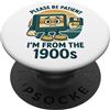 Vintage Soul, Timeless Style Io vengo dall'anima vintage del 1900, stile senza tempo PopSockets PopGrip Adesivo