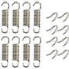 A ABSOPRO Set di Molle per Scarico con Ganci A U 8 Pezzi 43mm 1.69