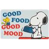 The Peanuts Snoopy - Tagliere "Good Food Good Mood", in Resopal, Colore: Blu