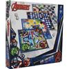 Shuffle Cartamundi Marvel Games Compendium, Goditi 35 giochi tra cui Morris da uomo, Draughts, Ludo, Ladders Game, ottimo regalo per bambini dai 5 anni in su, multicolore, 4,9 x 26,9 x 26,9 cm