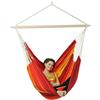 Amazonas Hammock AZ-2030310 Brasil Poltrona Sospesa Gigante, Lava, Rosso, 140x140x200 cm