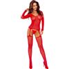 Passion Bodystocking BS125 Red