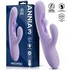 InToYou Annia G-Spot Wiggling Rabbit Vibrator 3 Motors Purple