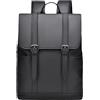FANDARE Moda Zaino PC Portatili Uomo Zainetto Impermeabile PU Pelle Zaino professionale multiuso borsa a mano Scuola Borsa a tracolla Zaino viaggio Zaino Laptop Zaino Lavoro Borsa da Cabina Nero