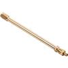 Yosoo Health Gear Adattatore Prolunga Valvola Pneumatico Prolunga Stelo Valvola Automatica in Ottone, Prolunghe Valvole Pneumatici, Asta di Prolunga Valvola Pneumatico Gonfiaggio Foro diritto Prolunghe, 140mm