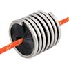OUKENS Spazzola per la Pulizia della Corda, Spazzola per Corda Lavaggio per Corda da Arrampicata Esterno, Corda Compatibile con 8-13 mm di Diametro, Spazzola per Corda Portatile per Arrampicata su Roccia