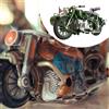 Modello di motocicletta in scala 1:10, modello di triciclo robusto per