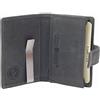 Greenburry Vintage Portabiglietti da visita RFID pelle 7 cm