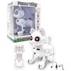 Lexibook - Power Kitty® - Gatto Robot telecomandato, Robot Intelligente programmabile, Luce, Suono, Bianco/Rosa - KITTY01LXB