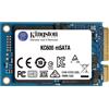 Kingston SSD KC600 mSATA 512 GB 3D TLC Velocità 550 MB/s