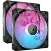 Corsair iCUE LINK RX140 RGB Case per computer Ventilatore 14 cm Nero 2 pz (CORSA