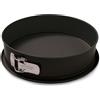 , Tortiera Apribile 1 Fondo Ø 24 Cm, Fondo Salvagoccia, Acciaio Con Rivestimento