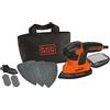 BLACK+DECKER, Levigatrice Mouse® 120W in borsa multiuso con 6 accessori KA2000-QS