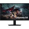 Samsung Monitor Gaming Samsung Odyssey G5 G50D (LS27DG500EUXEN) - 27" IPS Flat, QHD (2,560 x 1,440), 1ms(GTG), Max 180Hz, FreeSync, HDR 400, Nero