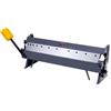 VEVOR Piegatrice per Lamiera e Vaschetta, Piegatrice per Lamiera da 610 mm, Capacità in Acciaio Dolce Calibro 16, Regolabile da 0 a 135 Gradi, per Metallo con 6 Dita, per Piegature Precise