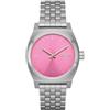 Nixon Orologio analogico da donna con cinturino in acciaio inox A1130-2719-00, argento