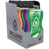 Bolero Drink 48 Bustine 3 grammi mix 3 gr Gusti Diversi Assortimento alla Frutta Preparato Polvere Solubile Per Bevanda Fresca in Acqua Prodotto, 144 grammi dolcificato stevia, 1.0 unità