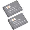 DSTE - Batteria di ricambio per Samsung SLB-10A P800 P1000 PL50 PL51 PL55 PL60 PL65 PL70 SL102 SL202 SL310 SL420 SL502 SL620 SL720 SL820 TL9 WW B150F WB250F WB350F WB500 WB550 WB750 WB800F WB850F