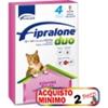 FORMEVET FIPRALONE DUO GATTI 4 PIPETTE *acquisto minimo 2 confezioni*spedizione gratis**