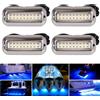 Senza marchio 4x Luci di poppa per barche Luminosità Luce LED marina per barca Skiff Kayak