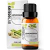 SenseLAB Olio essenziale di Lemongrass - Olio di Lemongrass Terapeutico Naturale e Puro al 100% per Umidificatore Diffusore di Aromaterapia - Olio Rilassante e Lenitivo (10 ml)